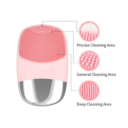 Electric Face Cleansing Brush-– Glow Like Never Before